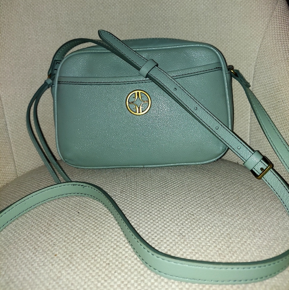 Fossil Brennon sage camera bag